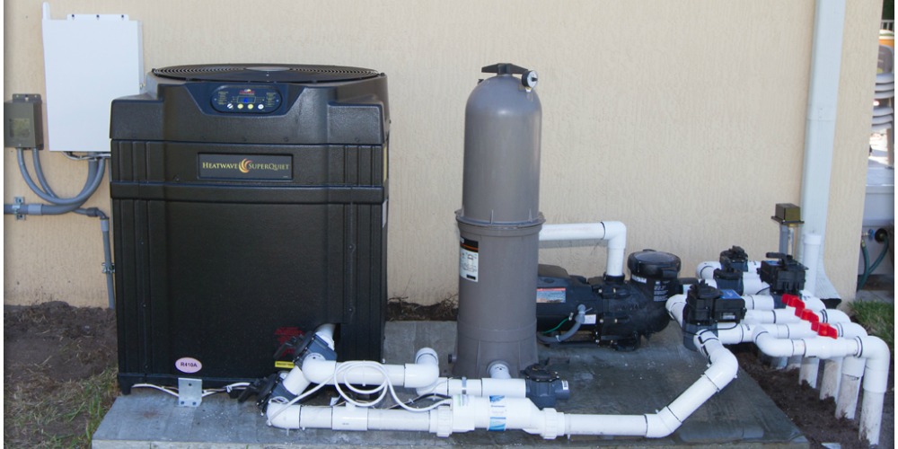 Heat Pump Pool Heater Installation