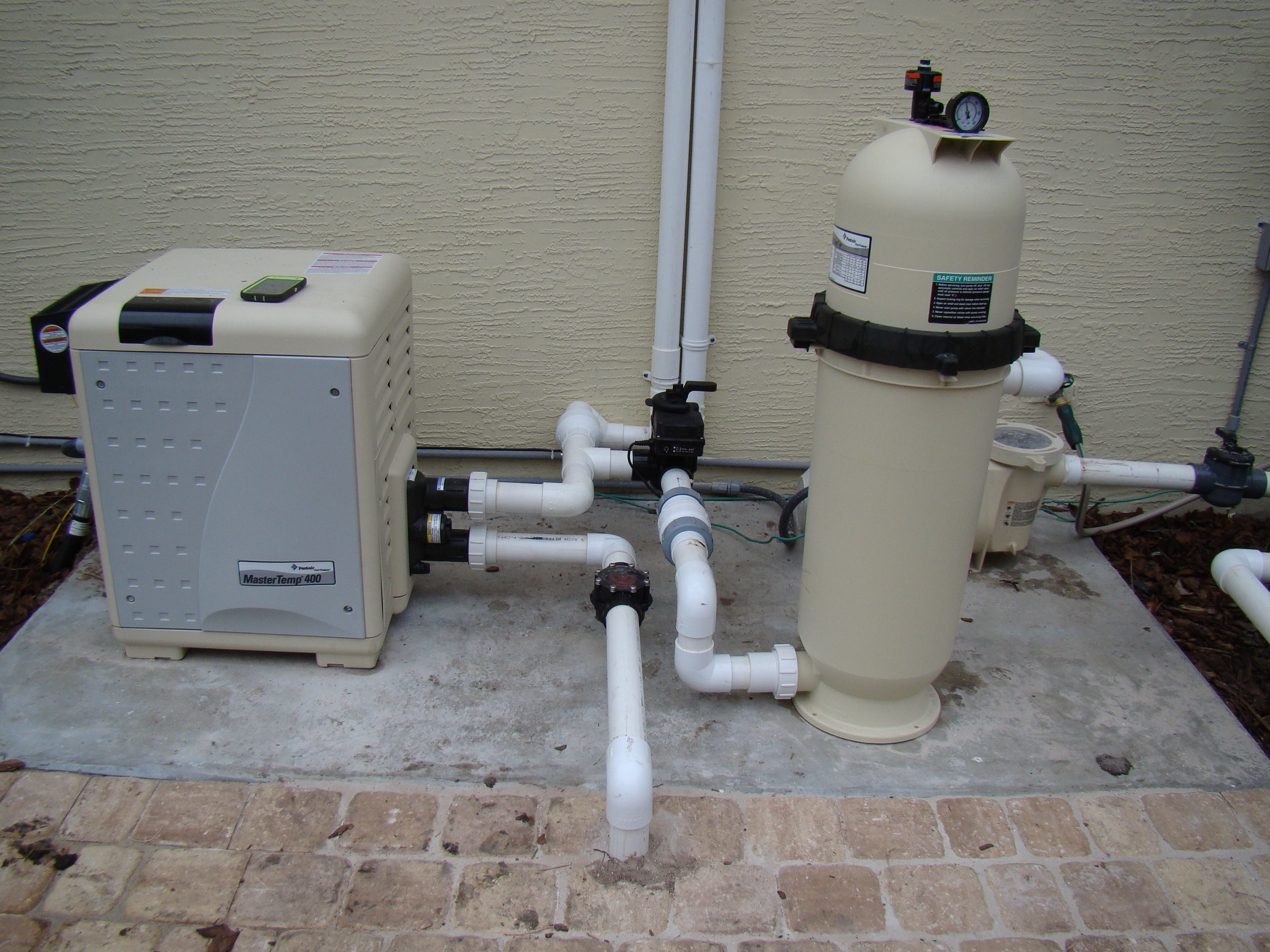 Pool Equipment Gas Heater