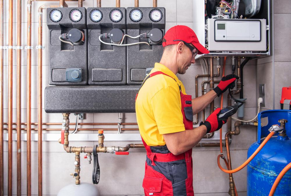 Expert plumber conducting commercial repairs in Portsmouth